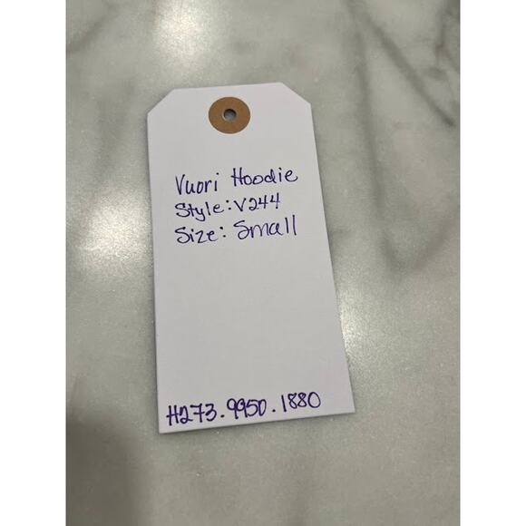 Vuori Men's Ponto Performance Half Zip Hoodie Size Small EUC DreamKnit Hoodie - Picture 11 of 11